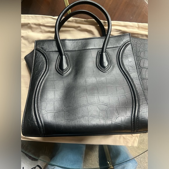 Ceiling Black Croc bag - Picture 4 of 13